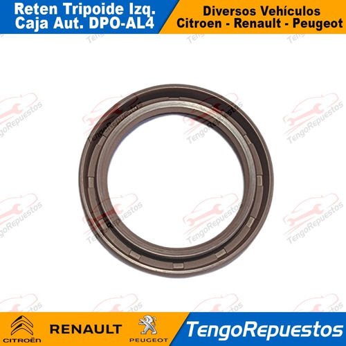 Reten Izquierdo Caja Automatica Peugeot Citroen Renault Al4 Foto 4