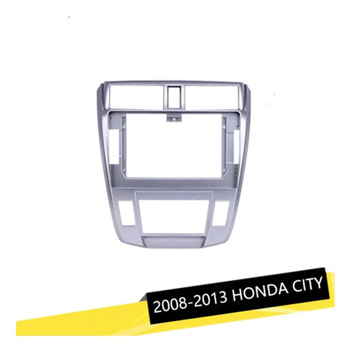 Moldura Do Painel 2din Compativel Com Honda City 2008-2013