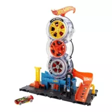 Pista Hot Wheels City Super Loja De Pneus - Mattel Hdp02