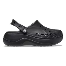 Sandália Crocs Baya Plataform Clog Black