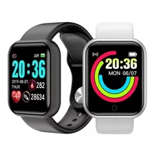 Kit 2 Relógios Smartwatch D20 P/ Android Ios iPhone Promoção