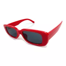 Óculos De Sol Retrô Futura Lente Preto Blogueira Moda Uv400 Cor Preto Desenho Vermelho