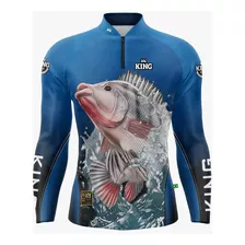 Camiseta De Pesca Tilapia Com Proteção Solar E Manga Longa