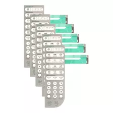 Kit 5 Membranas Microondas Electrolux Mef41 Mef 41 Teclado