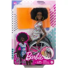 Barbie Fashionista Cadeira De Rodas Negra Mattel Hjt14