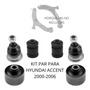Kit Bujes Y Rotula Izquierda Para Hyundai Accent 2000-2006