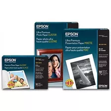 Epson S041405 Ultra Premium Photo Paper, 64 Lbs.