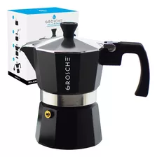 Cafetera De Café Espresso Grosche Milano Moka Pot 3 Espress.