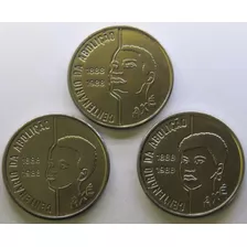 Moedas De 100 Cruzados 1988 - Pai, Mãe E Filho - Ref. 0125