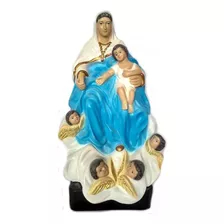 Imagem De Nossa Senhora Consoladora 27 Cm Consolata Cor Pintura A Mão