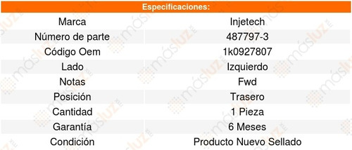 Sensor Abs Rabbit 5cil 2.5l 06_09 Injetech 8131601 Foto 4