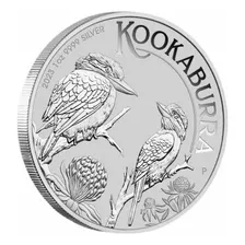 Moeda De 1 Oz Prata Pura 999% Kookaburra Austrália 2023!