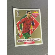 Carta Panini Cristiano Ronaldo Dorada