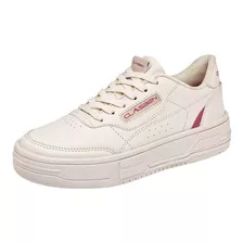 Tenis Chunky Clasben Book Para Mujer Color Latte E6