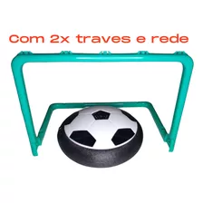 Futebol Infantil Bola Flutuante Com Trave S/ Barulho P/ Apto Cor Branco