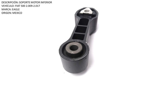 Soporte De Motor Inferior Fiat 500 2009-2017 Foto 4