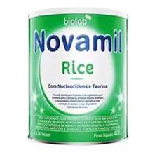 Kit 4 Fórmula Infantil Em Pó Biolab Novamil Rice Lata 400g