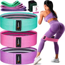 Kit 3 Faixa Elastica Hip Mini Band Treino Exercicio Academia