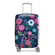 Funda Cubre Maleta M New Flores