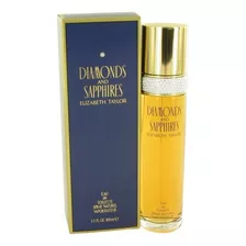 Perfume Elizabeth Taylor Diamonds And Sapphires 100ml Edt Volume Da Unidade 100 Ml