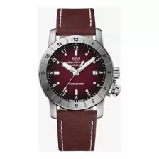 Reloj Glycine Airman Worldtimer Gmt Cuarzo Nuevo Y Original