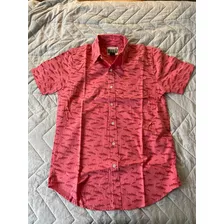 Camisa Bilú Rosada Con Dibujos Talle S