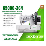 Maquina Zoje C5000 Recubridora Collaretera Cama Plana Textil