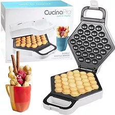 Maquina Para Hacer Waffles Cucinapro/blanco