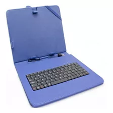 Funda Para Tablet Simil Cuero Con Teclado 10 