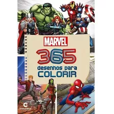 Livro Para Colorir Infantil Heróis Marvel Vingadores 365 Off