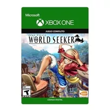 One Piece: World Seeker Codigo 25 Digitos Global Xbox One