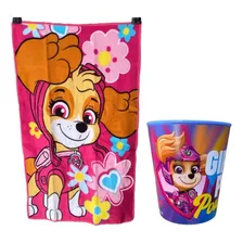 Toalla Párvulo Disney Toalla 30x50cm Más Vaso 350ml