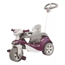 Triciclo Com Haste Removível Baby Trike Evolution Elegance 