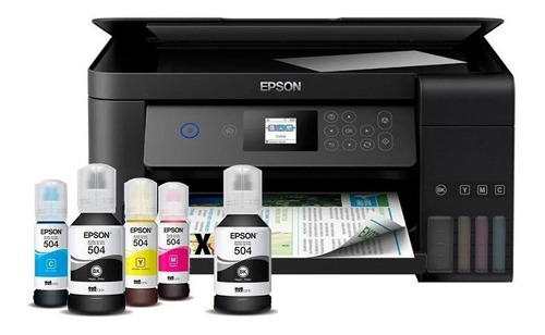 Impresora Color Epson Ecotank L4160 Doble Cara + Tinta Extra
