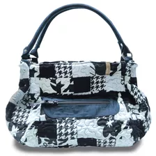 Bolsa Feminina Venetoria Lotus Patchwork Giulianna Fiori