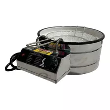 Fritadeira Elétrica 3l Inox Industrial 220v 110v Tacho