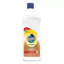 Cera Líquida Vermelha Brilho Prático 750ml Bravo