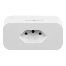 Tomada Inteligente Izy Smart Wifi Medição Consumo Intelbras Cor Branco