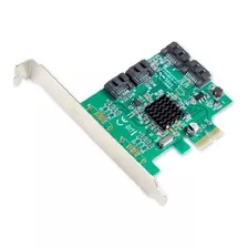 Io Crest 4 Port Sata Iii Pci E 2.0 X1 Controller Card