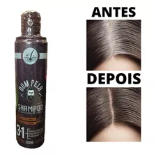 Shampoo Escurecedor Black For Men P/ Cabelos Grisalhos 250ml