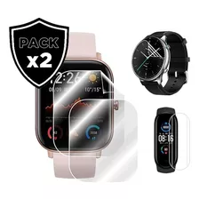 Hydrogel - Pack X 2 - Para Smart Watch - Todas Las Marcas