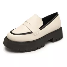 Mocasín Chunky Crema Vizzano