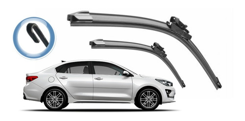 Limpiaparabrisas Para Kia Rio 2019 Hatchback O Sedan Foto 2