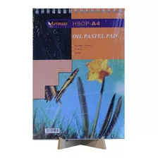 Block Pastel Al Oleo Artmate A4 230g 18h Espiralado Hsop-a4