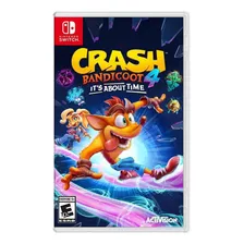 Crash 4 It's About Time - Switch - Midia Física