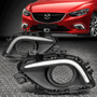 For 14-16 Mazda 6 Smoked Lens Front Bumper Driving Fog L Ddq