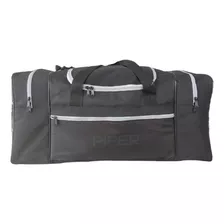 Bolso Deportivo De Rugby Piper Negro Y Blanco 