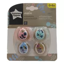 Chupones Tommee Tippee 0-6 M, 4 Pzs Pacificadores