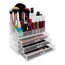 Organizador Con Cajones De Acrílico Para Maquillaje