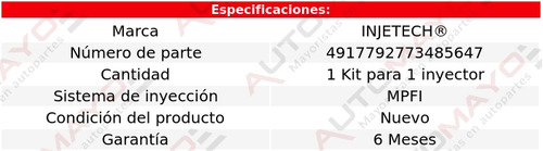 Un Repuesto P/1 Inyector Injetech R18 L4 1.6l Renault 1981 Foto 2